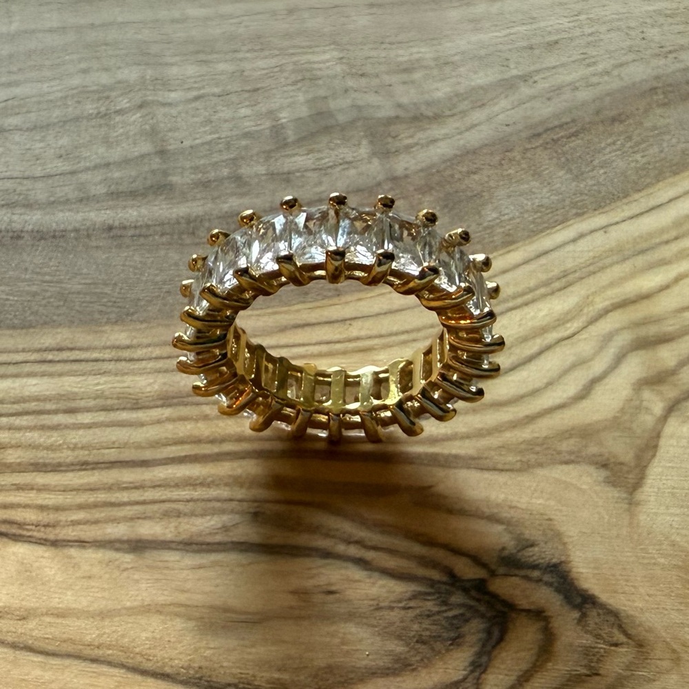 Gold Baguette Ring